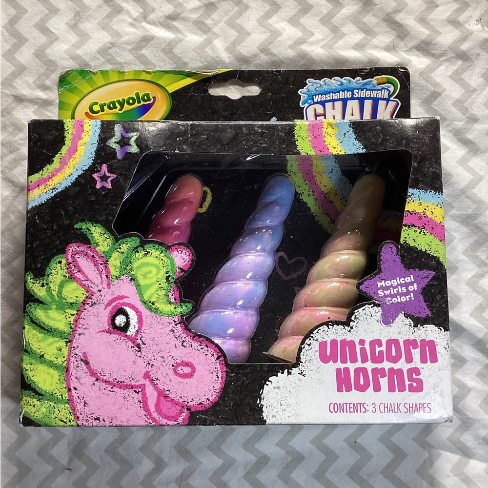 Crayola Unicorn Horn Chalk Set 1